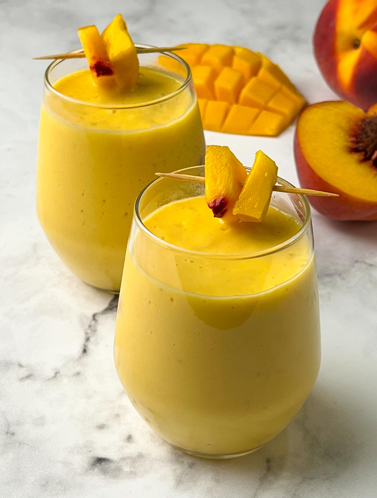 Peach Mango Smoothie Image